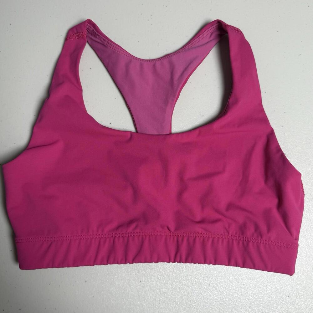 Outdoor Voices Racerback Sports Bra Women's Size XS Pink Magenta